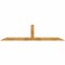 Ekena Millwork Portland Rough Sawn Timber Gable Bracket, Western Red Cedar, 84"W x 21"H x 4"D x 4"F, 6/12 Pitch GBW084X21X0404POR00RWR - alternate 1